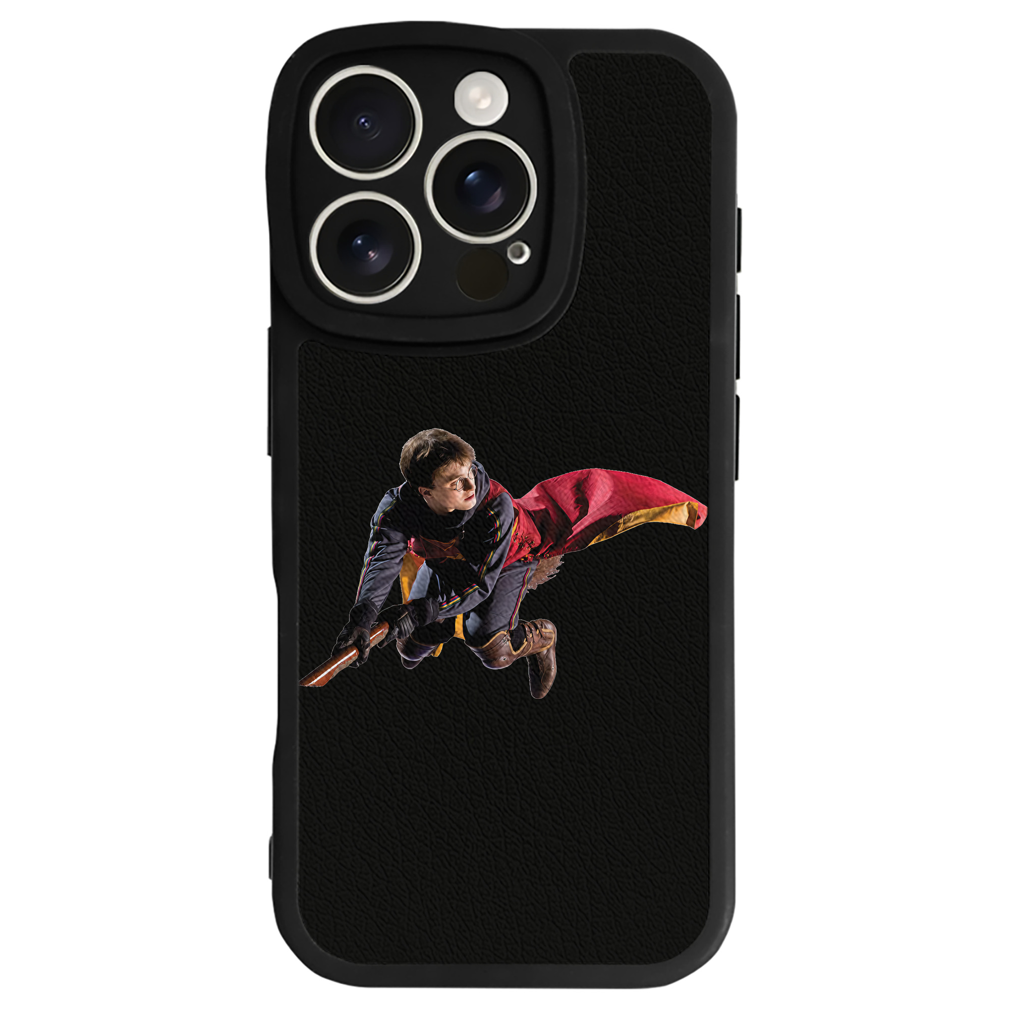 （画像用） Harry Potter ハリー・ポッターシリーズ 【iPhone 16シリーズ対応】シリコンスマホケース（レザー調） 材質：シリコン